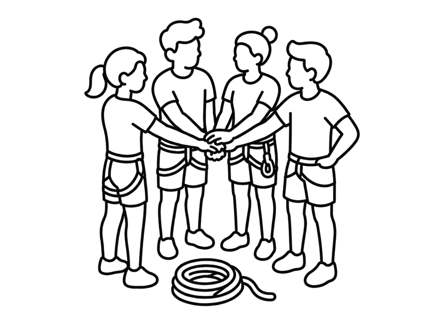 Ilustración de grupos y cumpleaños